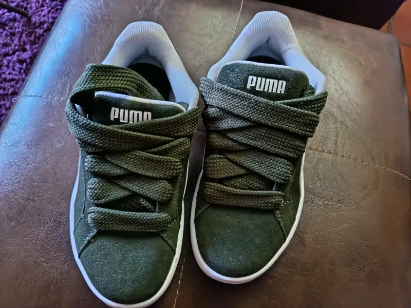 Zapatillas Puma verde oliva para hombre - 1