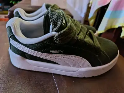 Zapatillas Puma verde oliva para hombre - miniatura 3