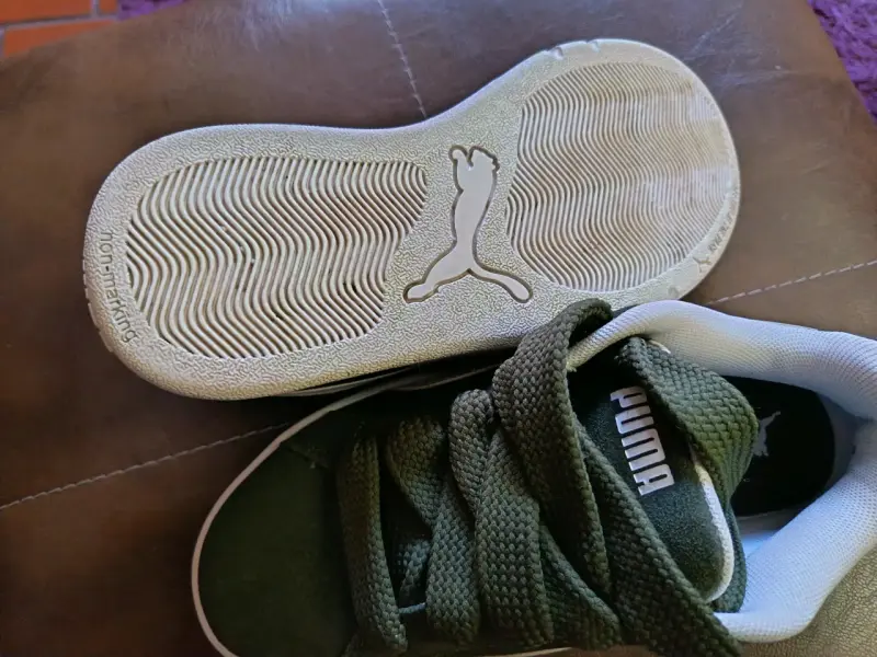 Zapatillas Puma verde oliva para hombre - 4