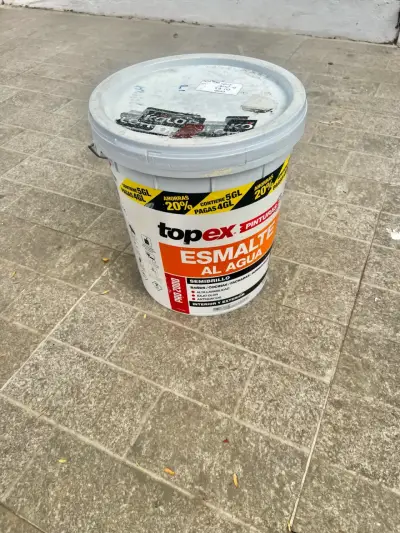 Balde de pintura color crema Topex - miniatura 2