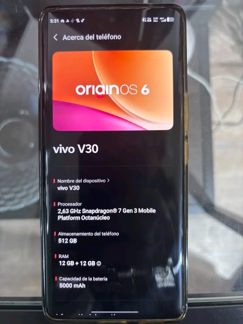 Smartphone Vivo V30 512GB 12GB RAM - 1