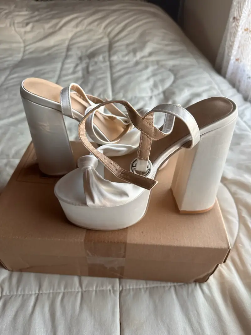Sandalias de plataforma talla 35 - 1