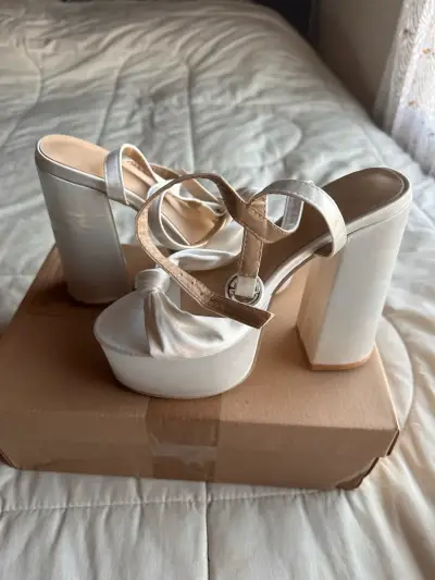 Sandalias de plataforma talla 35 - miniatura 1