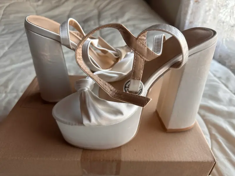 Sandalias de plataforma talla 35 - 2