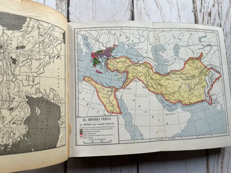 Libro antiguo 'Historia de la Civilización' - 6