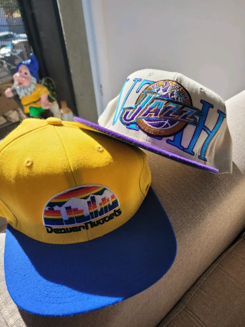 Gorras NBA Denver Nuggets y Utah Jazz - 1