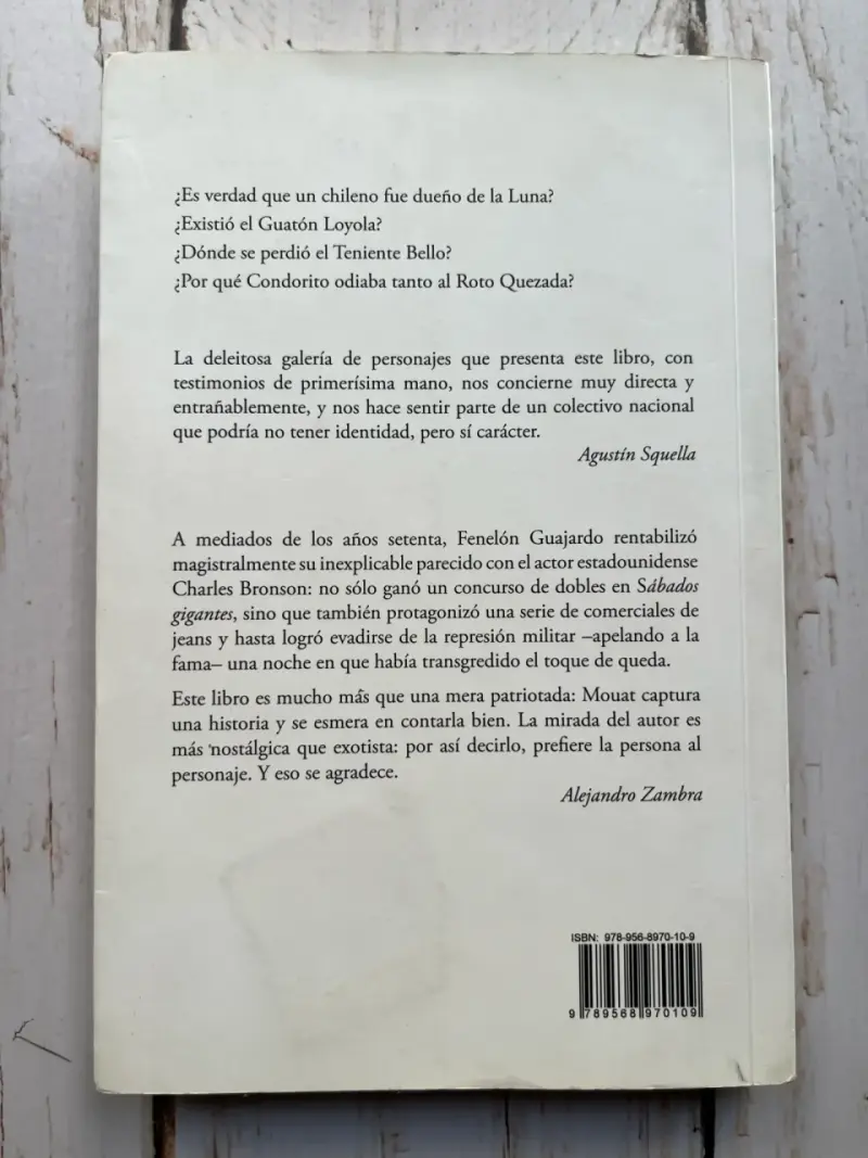 Libro 'Chilenos de Raza' de Francisco Mouat - 3