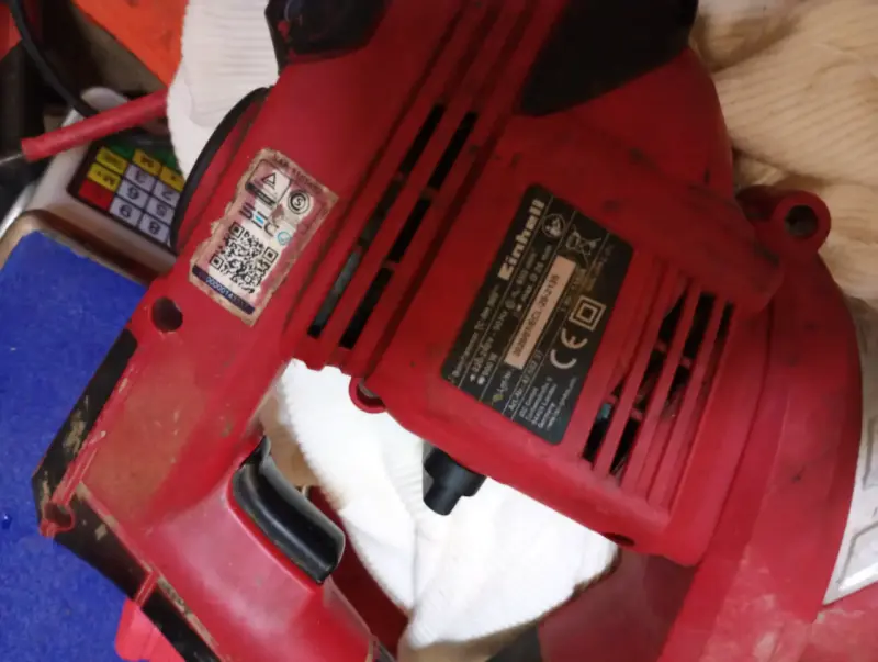 Martillo demoledor eléctrico rojo potente - 2