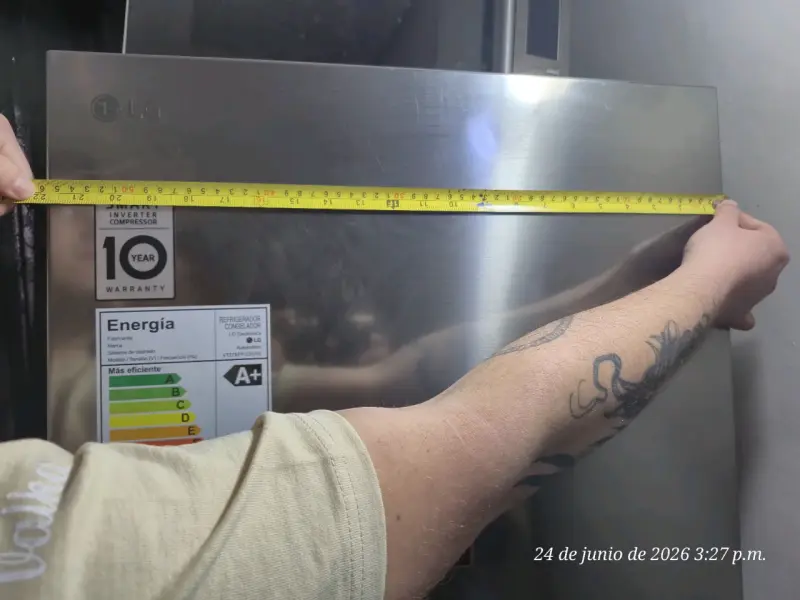 Refrigerador LG Platinum Silver 3 A+ - 5