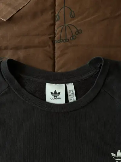 Polerón negro Adidas Originals - miniatura 2