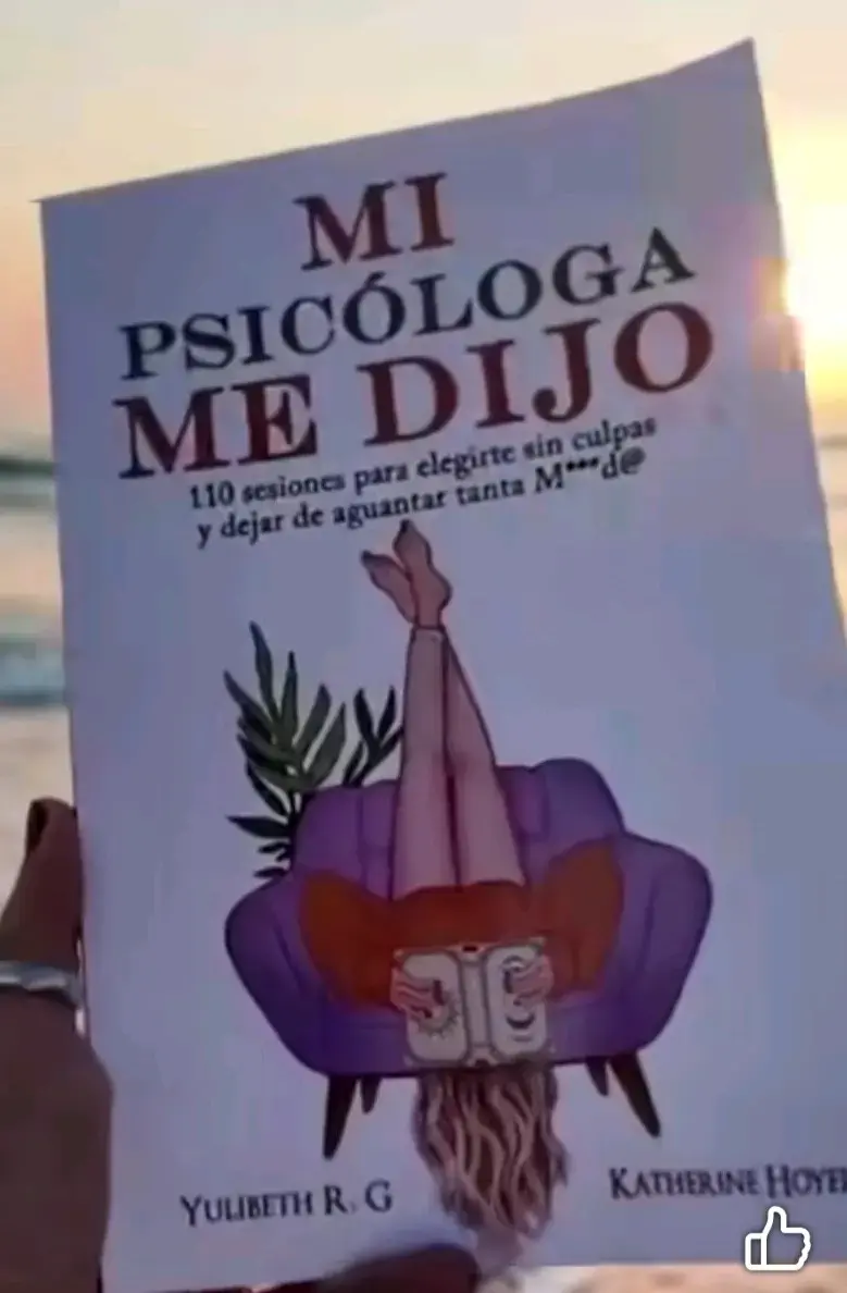 Libro 'Mi psicóloga me dijo' de Yulibeth R.G.