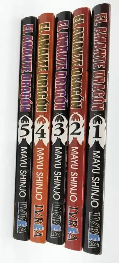 Colección manga El Amante Dragón volúmenes 1-5 - 2
