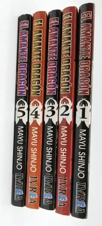Colección manga El Amante Dragón volúmenes 1-5 - miniatura 2