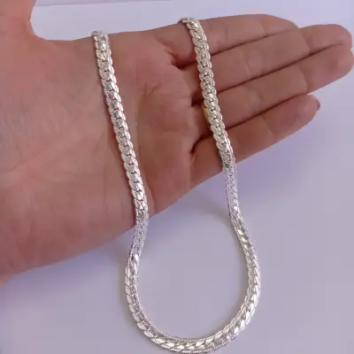 Cadena de plata esterlina elegante - miniatura 3