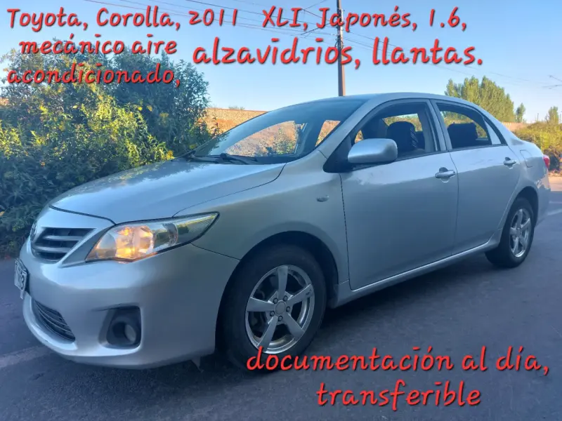 Toyota Corolla 2011 XLI en buen estado - 1