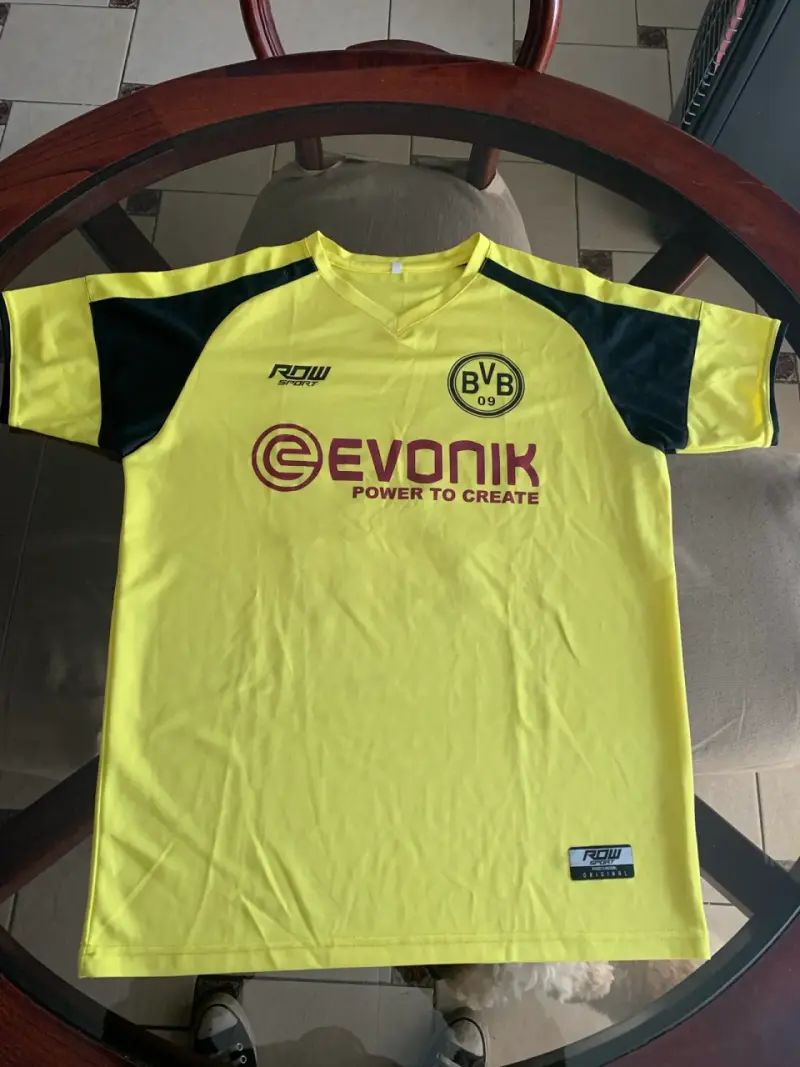 Camiseta deportiva BVB 09 amarilla talla M - 2