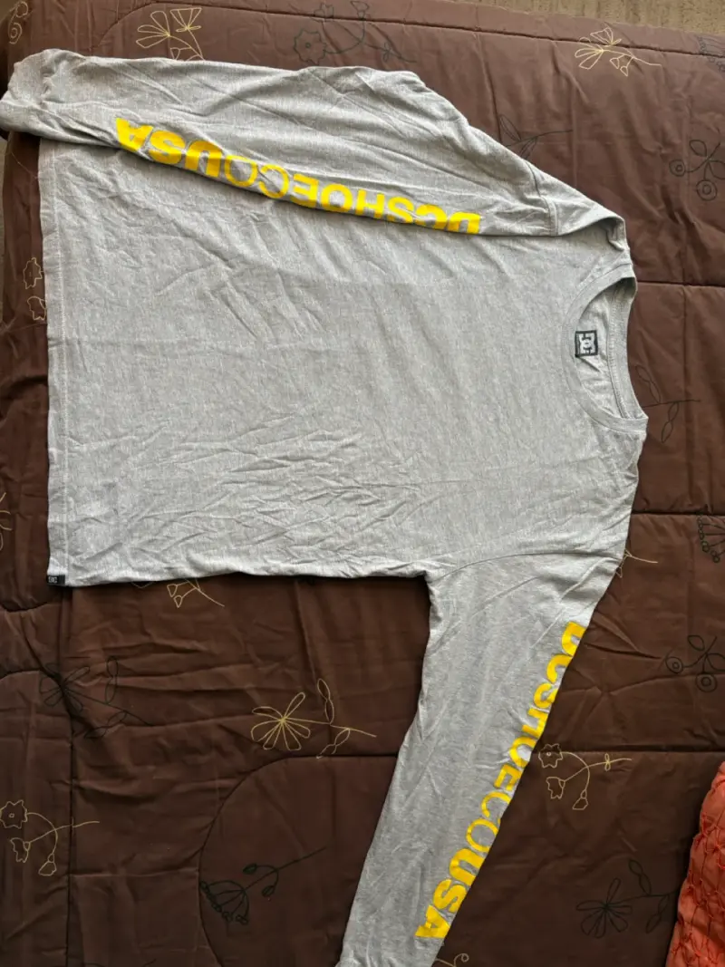 Polera manga larga gris DC Shoes - 1
