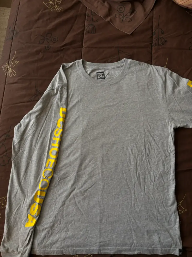 Polera manga larga gris DC Shoes - 4