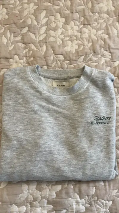 Polerón Scalper  gris con estampado 'Le Soleil' - miniatura 2