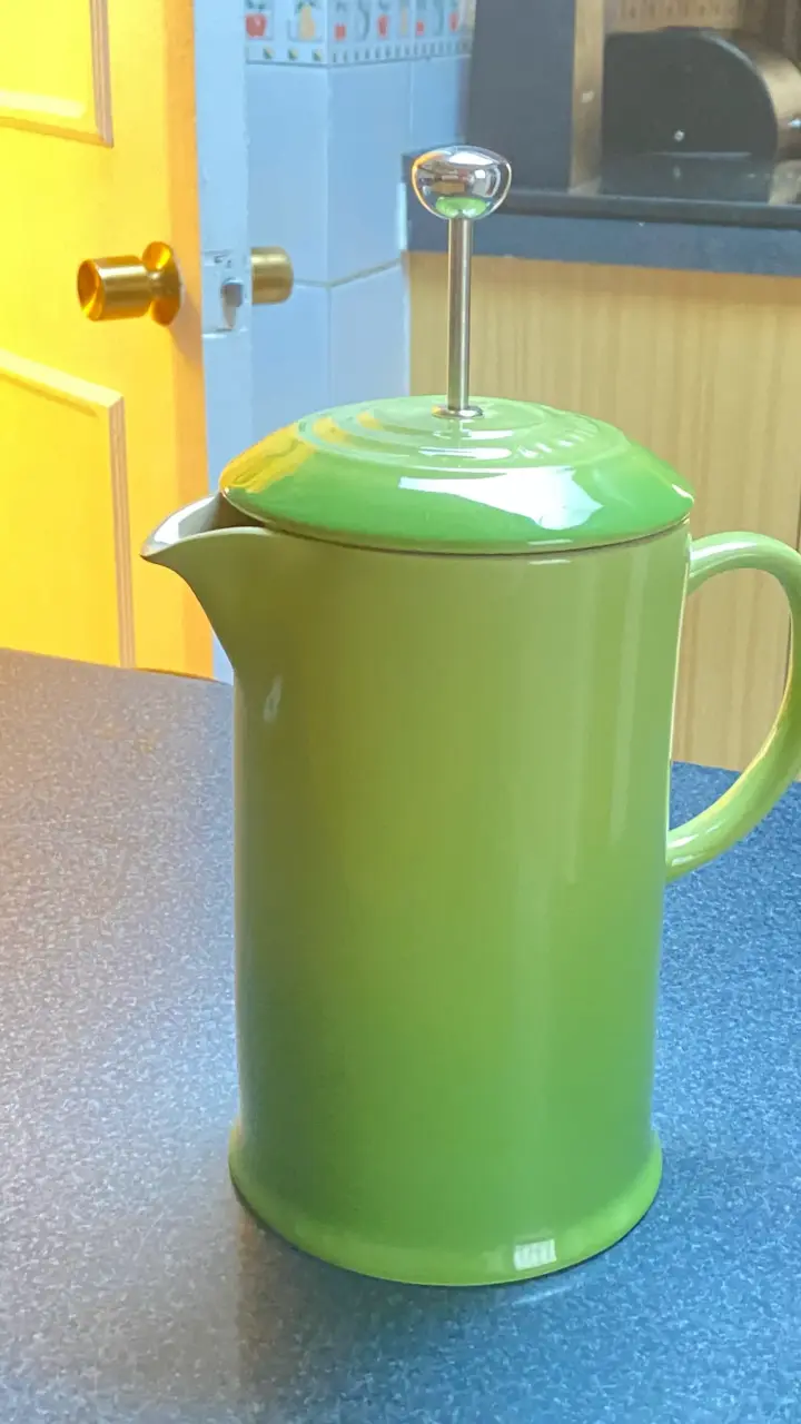 Cafetera con prensa Le Creuset verde 800ml - 2
