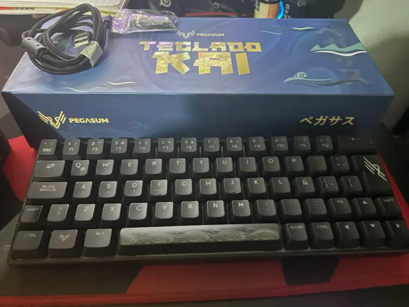 Teclado mecánico Pegasum Kai Inalámbrico/USB - 2