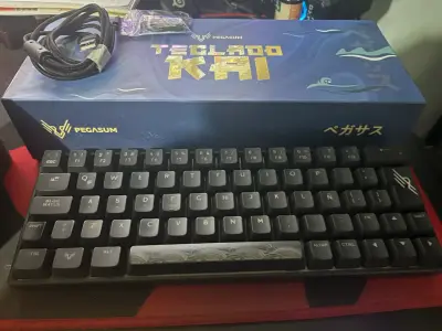 Teclado mecánico Pegasum Kai Inalámbrico/USB - miniatura 2