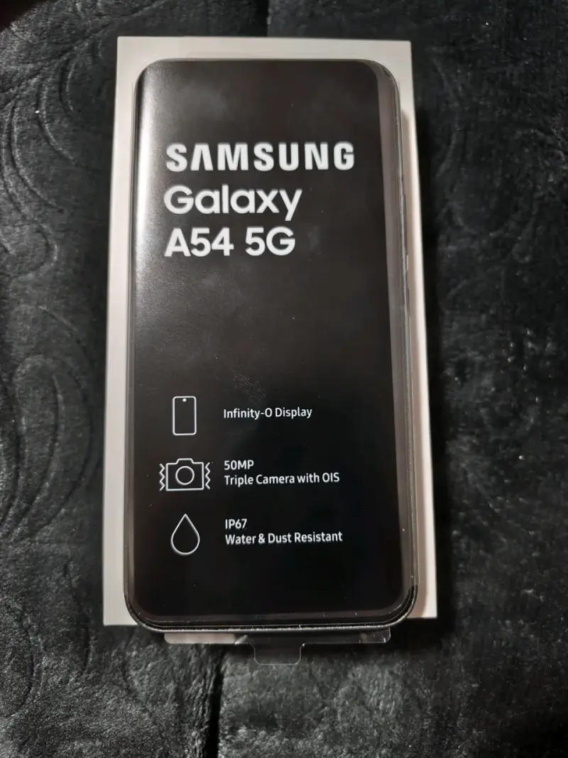 Samsung Galaxy A54 5G nuevo en caja