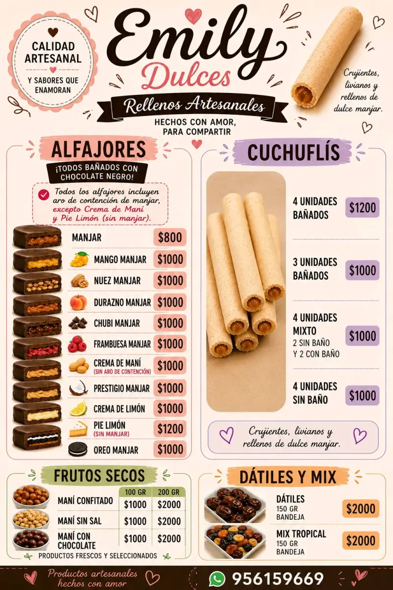 Galletas artesanales con manjar y chocolate - 3