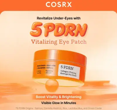 Parches revitalizantes para ojos COSRX 5 PDRN - miniatura 1