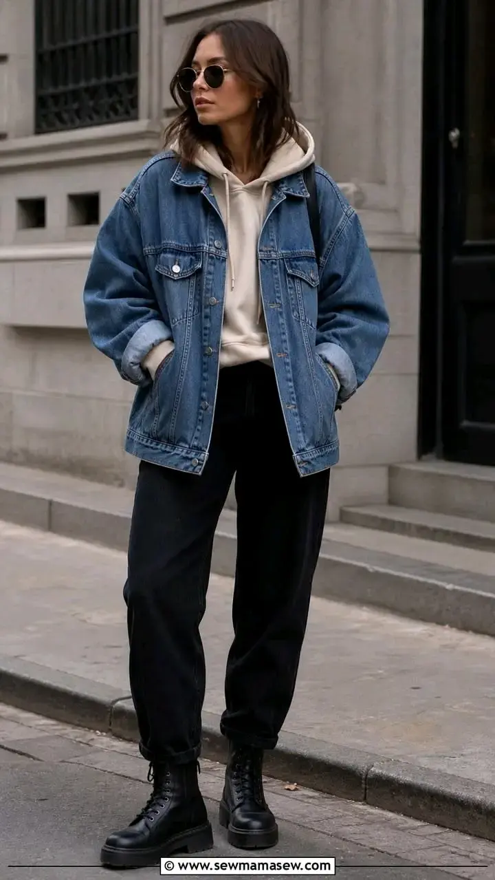 Chaqueta de mezclilla Opposite Denim XL - 2