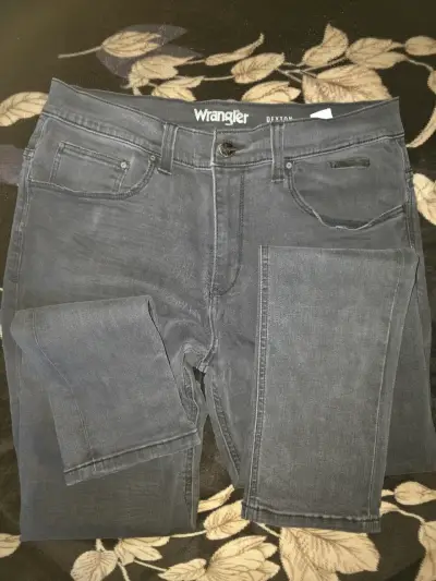 Jeans Wrangler gris para hombre - miniatura 1