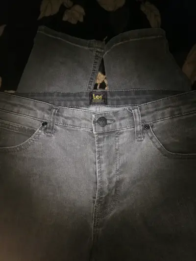 Jeans gris Lee para hombre - miniatura 1
