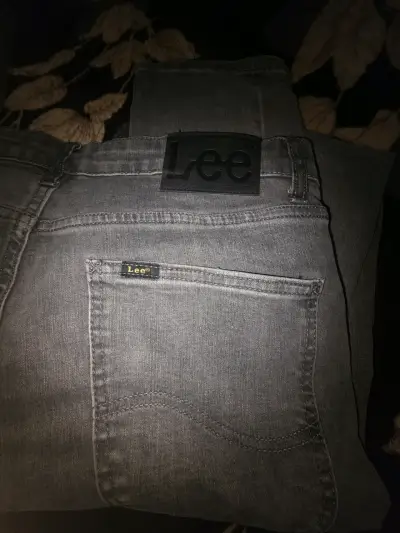Jeans gris Lee para hombre - miniatura 2