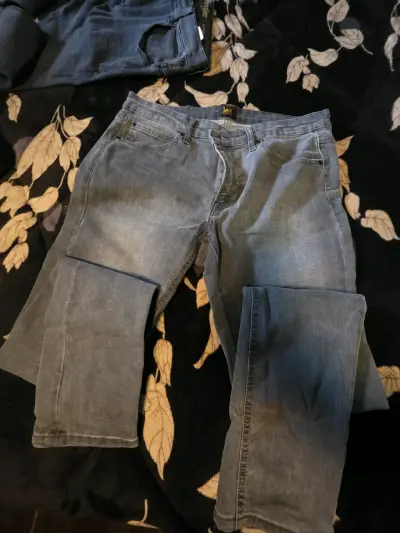 Jeans gris Lee para hombre - miniatura 3