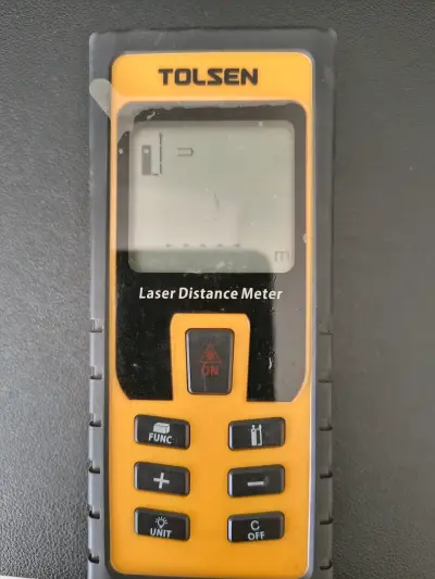 Medidor de distancia láser Tolsen - miniatura 1
