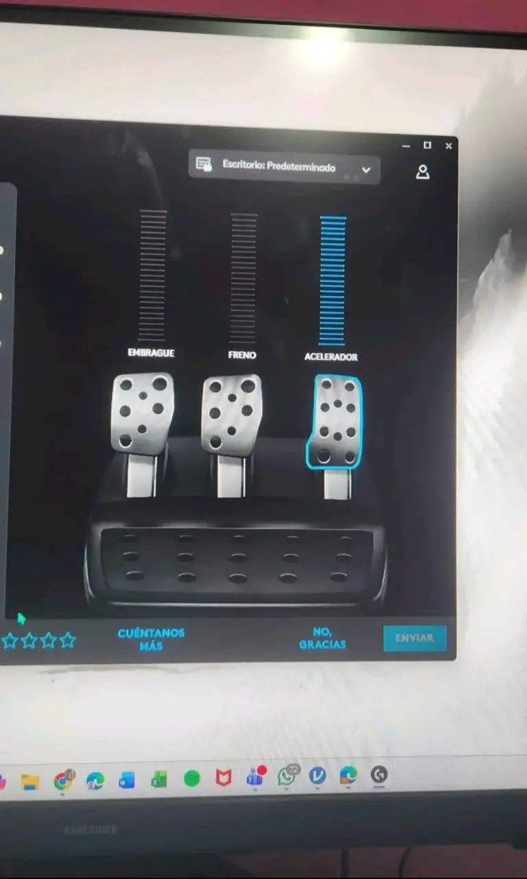 Volante de simulación Logitech G29 para PS4 y PC - 4
