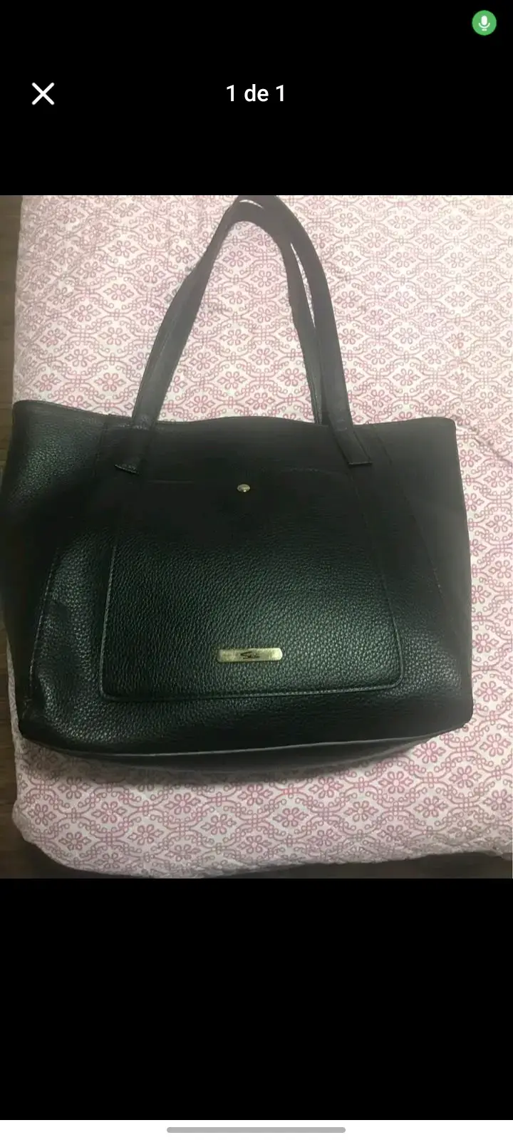 Bolso negro elegante