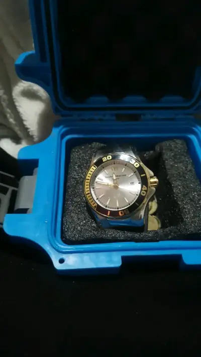 Reloj TechnoMarine plateado con caja original - miniatura 1