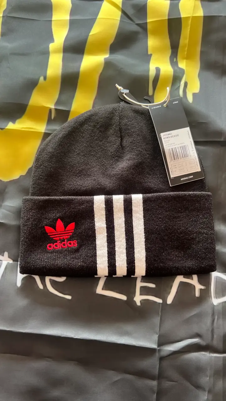 Polerón Adidas x Korn negro con estampado - 3