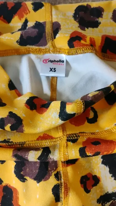 Leggings estampados animal print amarillo - miniatura 3