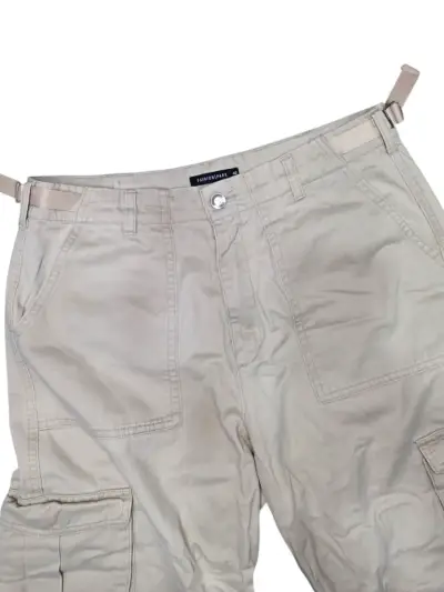 Pantalones cargo beige Fashion Park - miniatura 1