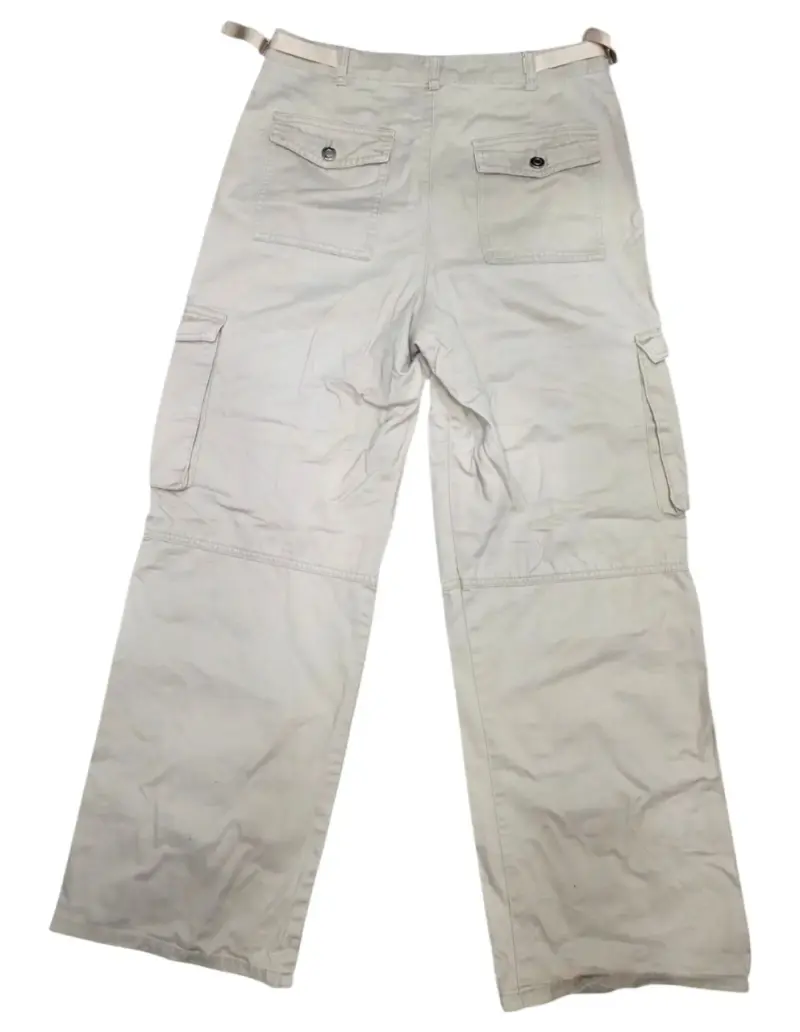 Pantalones cargo beige Fashion Park - 3