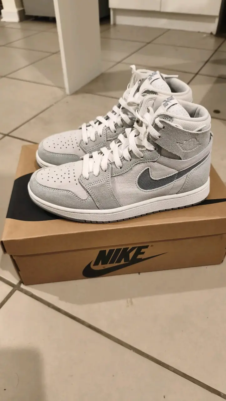 Zapatillas deportivas grises de gamuza - 2