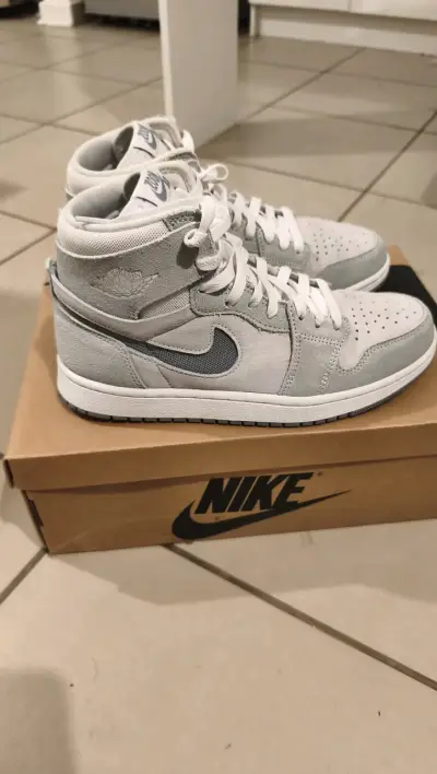 Zapatillas deportivas grises de gamuza - miniatura 4