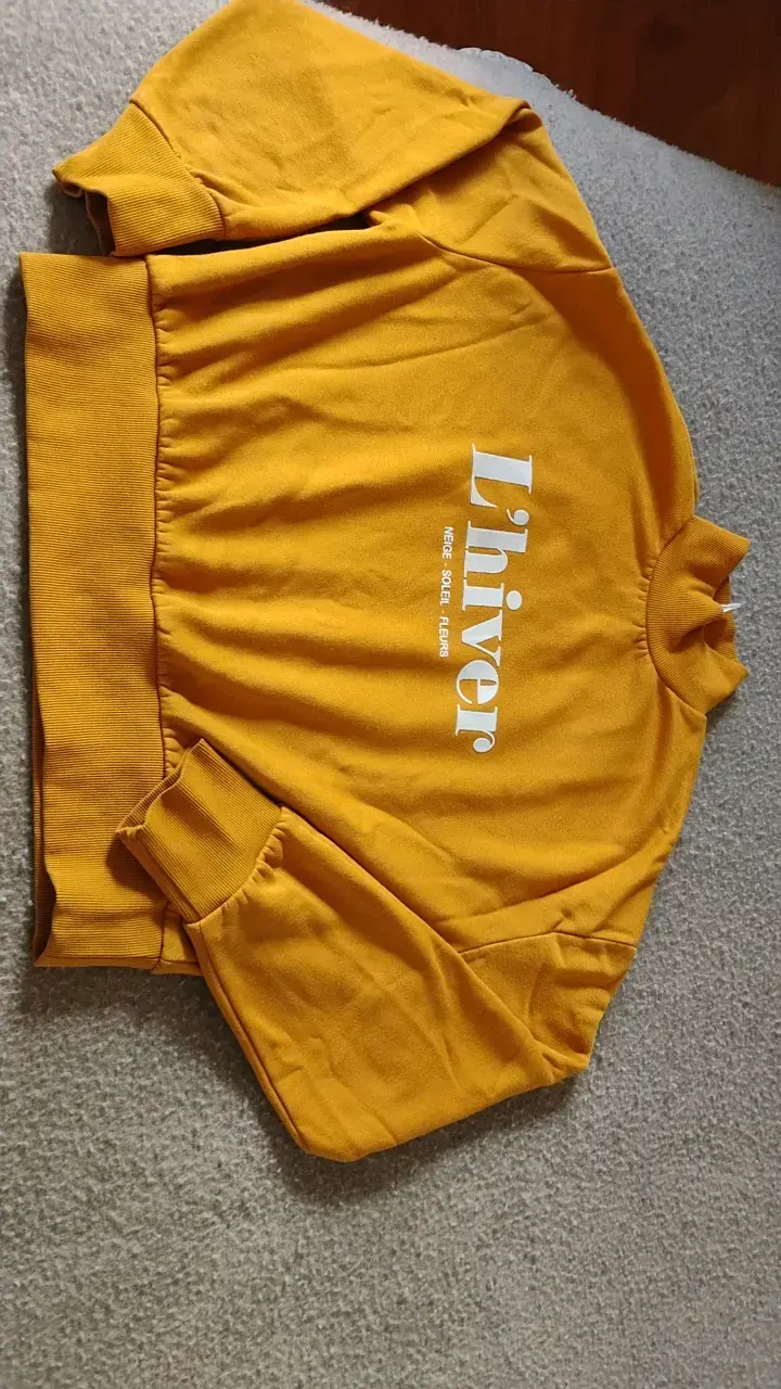 Polerón amarillo L'hiver con cuello alto - 3