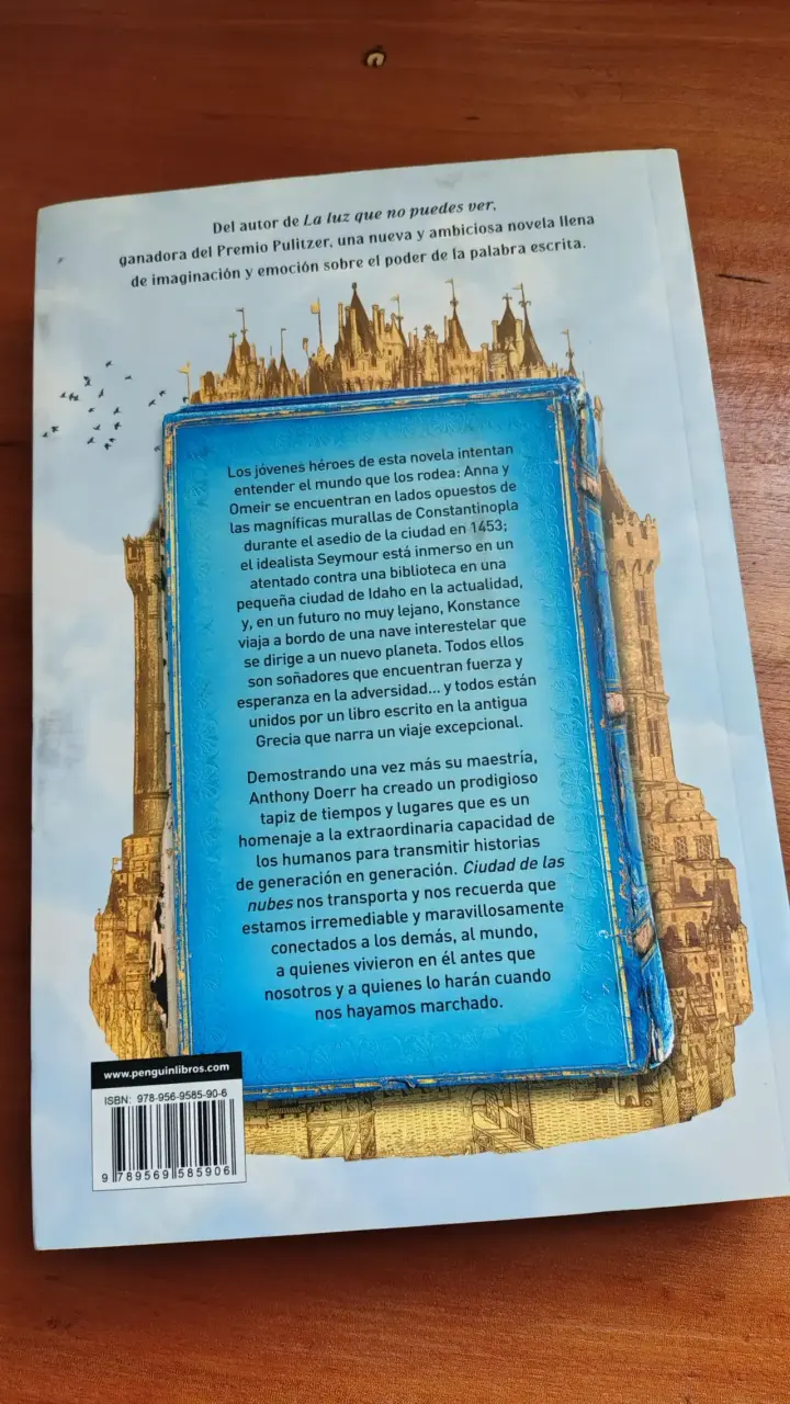 Libro 'Ciudad de las Nubes' de Anthony Doerr - 2