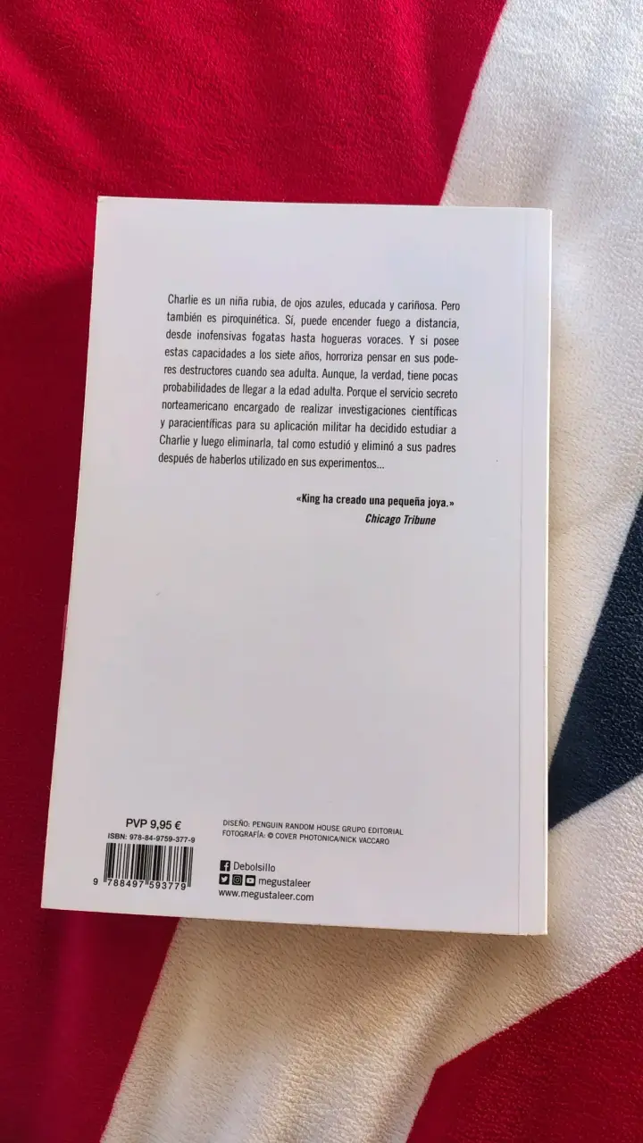 Libro 'Ojos de Fuego' de Stephen King - 2