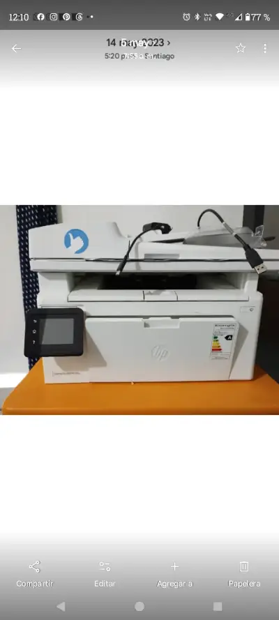 Impresora multifuncional HP LaserJet Pro - miniatura 1
