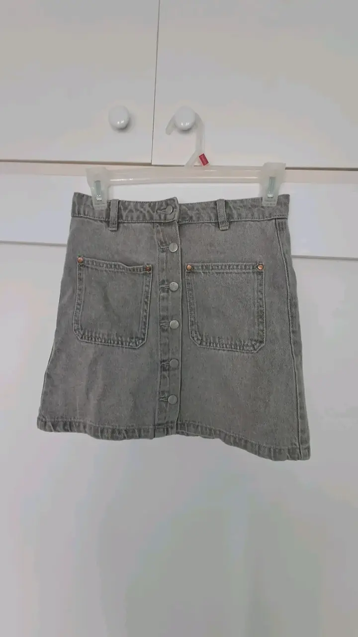 Mini falda INDEX Talla 12 gris - 1