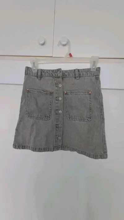 Mini falda INDEX Talla 12 gris - miniatura 1
